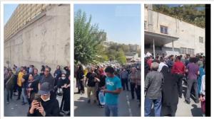 As the protests continued and hit back against the reign of suppression, families of detainees converged at the gate of the notorious Evin prison, demanding the release of their loved ones. the youth, have faced off with the regime’s brutal suppression.