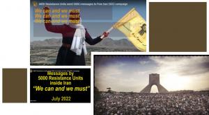 One of the major characteristics of these protests is the direct and indirect role of the Resistance Units affiliated with the Mujahedin-e Khalq (MEK) in organizing and, more importantly, working to prolong them with the strategy of Resistance Units.