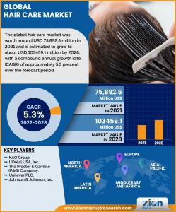 Global Hair care Market Size and Share Analysis