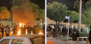 Videos obtained from Tehran’s Ariashahr on Tuesday show a heavy presence of anti-riot units to prevent protests. There are numerous reports indicating that the regime is bringing in mercenaries from other countries to crack down on protests.