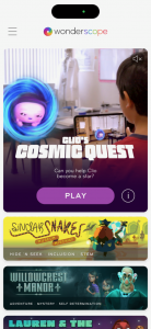 Wonderscope screenshot