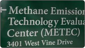 METEC sign at Colorado State University