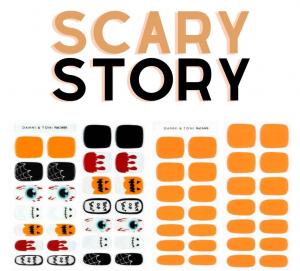 Danni & Toni Scary Story Gel Nails