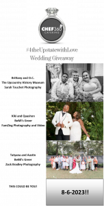 Wedding Giveaway Winning Couples Collage
