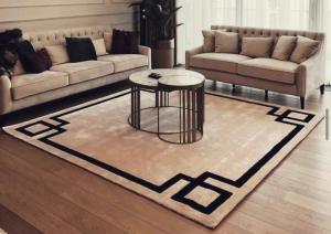 Custom rugs in Living Room