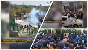 Protests also resumed in several universities on Sunday. Initial reports confirm protest rallies in several universities in Tehran, including Tehran University, Tehran Arts University, the University of Science and Culture, and Tarbiat Modares University.