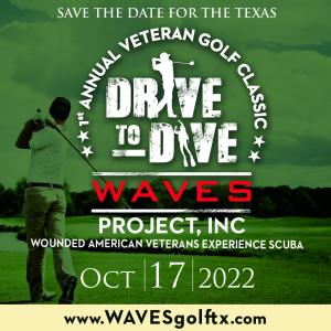WAVES Project 1st Annual Veteran Golf Classic to be Held in League City Texas
