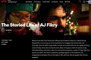 The Storied Life of AJ Fikry Premiers in Theatres October 7th