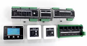 The LC-8 unit is a part of the MEV-8 insulation monitoring system