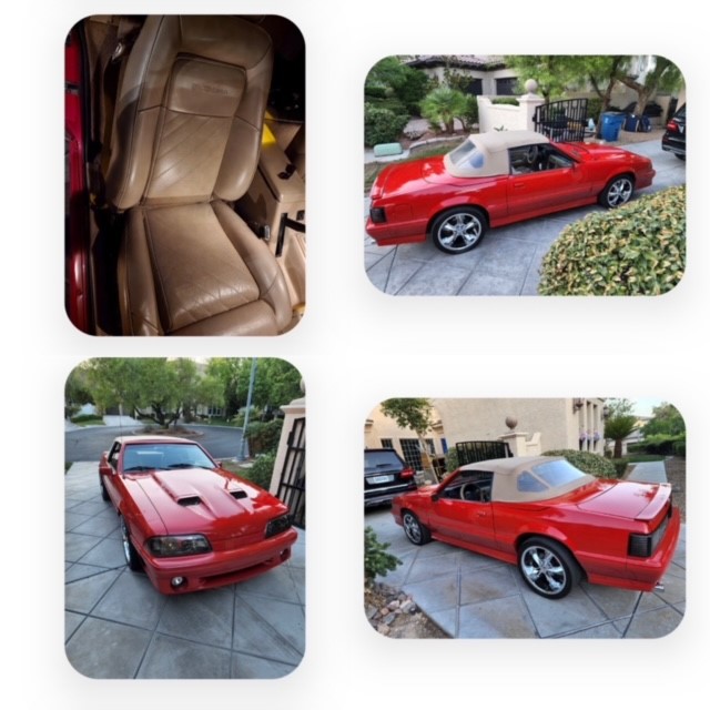 1988 convertible McLaren Mustang