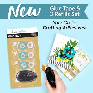 Altenew's Glue Tape & 3 Refills Set is quickly becoming a best-seller in the paper crafting world.