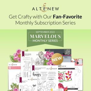 The Marvelous Monthly Subscription Series never disappoints with new subscription products released on the 12th of every month.