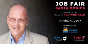 A job fair powered by the Santa Monica Chamber of Commerce, Team Plus and ExpertDojo