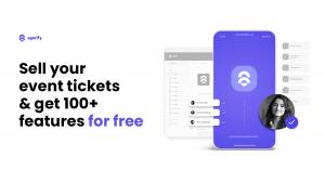 event ticketing system banner