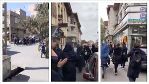 In Qazvin, students were chanting, “Imprisoned college students must be released!” In Tehran, students chanted, “I will kill those who killed my sister!” Protests were also reported in Eslmashar and Sanandaj.  In Various cities, people protested on Thursday.