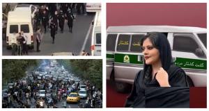 These protests began following the death of Mahsa Amini, a 22-year-old woman from the city of Saqqez in Kurdistan Province, western Iran, who traveled to Tehran with her family, who was arrested on Tuesday, September 13, by the “Moral Security” agency.