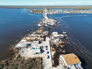 Drone Footage of Hurricane Ian Wreckage by Jean Velazquez