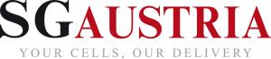 Logo of SGAustria - your cells, our delivery