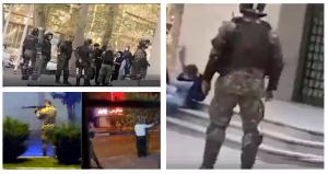 There are many videos posted online showing how security forces are aiming directly at protests, sometimes at point-blank range. Other footage shows brave Iranians, especially women, holding their ground in the face of fully armed security forces.