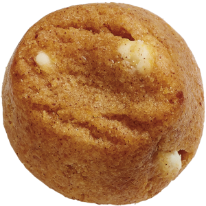 Gingerbread Juniors feature creamy white chocolate chips, warm ginger, cinnamon and all-spice.