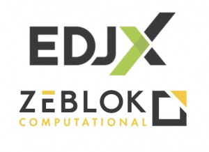 EDJX and Zeblok Logos