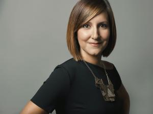 Headshot of Sarah Fruy, VP of Marketing at Linqia