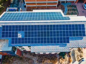 Alpine Hall at Colorado State University in Fort Collins Colorado - photo credit Namaste Solar