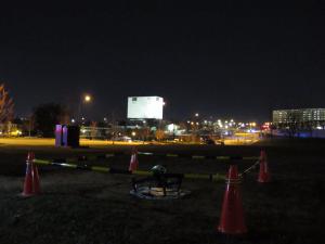 American Drone Industries Inspire Getting Ready To Launch Before The Georgia Archives Building Implosion