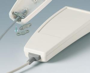 SMART-CASE with integrated cable glands for wire connected devices.
