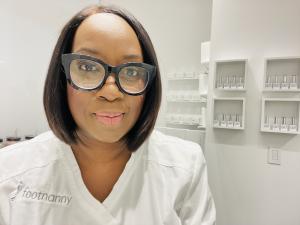 Celebrity Pedicurist Gloria L. Williams, founder of the Footnanny Brand, is renowned for her one-of-a-kind world-class treatments.