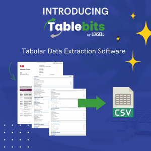 Introducing TableBits, a fast and easy to use tabular data extraction software