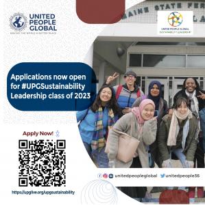 Apply to UPG Sustainability Leadership