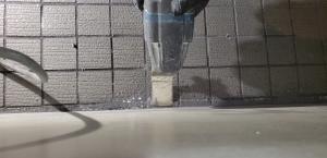 shower repair, water leak, regrouting