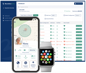 BoundaryCare Apple Watch and Dashboards