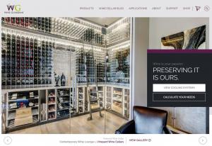 Redesigned Homepage of the WineGuardian.com website