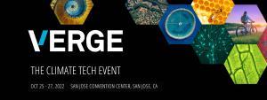 VERGE 22 climate-tech conference banner
