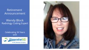 Wendy Block retiring after 34 Years with StreamlineMD