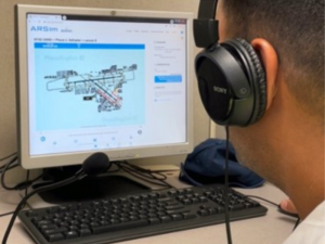Aviation Radio Simulator to be used in ab-initio flight training