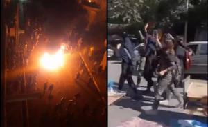 On Tuesday, October 18, on the 33rd day of the nationwide uprising, student protests continued in Tehran’s universities and various cities of the country.