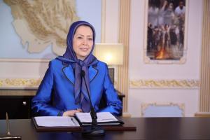 Maryam Rajavi addressed the meeting online and elaborated on the developments regarding the nationwide uprising in Iran and the Iranian people’s expectations from the international community.