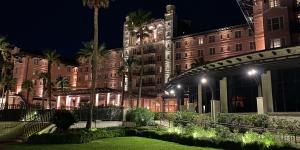 The 111-year old Grand Galvez hotel is known for the ghosts that haunt the property.