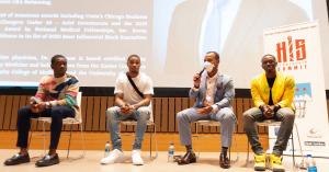 Dr. Derek J. Robinson Shares with Students