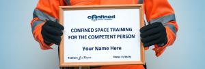 Competent person for confined spaces training certification