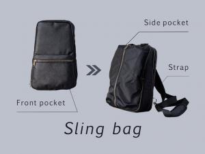 Sling bag with unique design