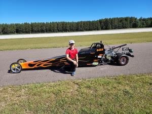 NHRA Junior Drag Racing League 10-year-old Cooper Lawson