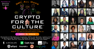 Crypto Tutors’ Crypto for the Culture Conference Speakers to Include Arthur Hayes and Cathie Wood