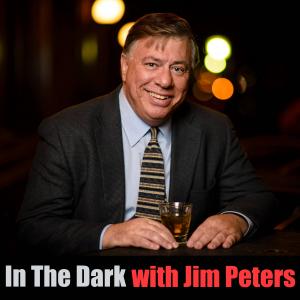 Logo for "In The Dark with Jim Peters"