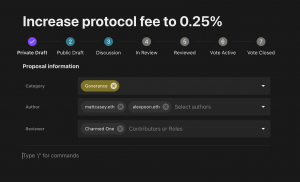 Increase protocol fee