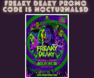 the freaky deaky promo code is "NOCTURNALSD"