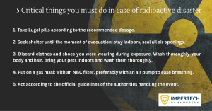 Protection guidelines for nuclear disaster